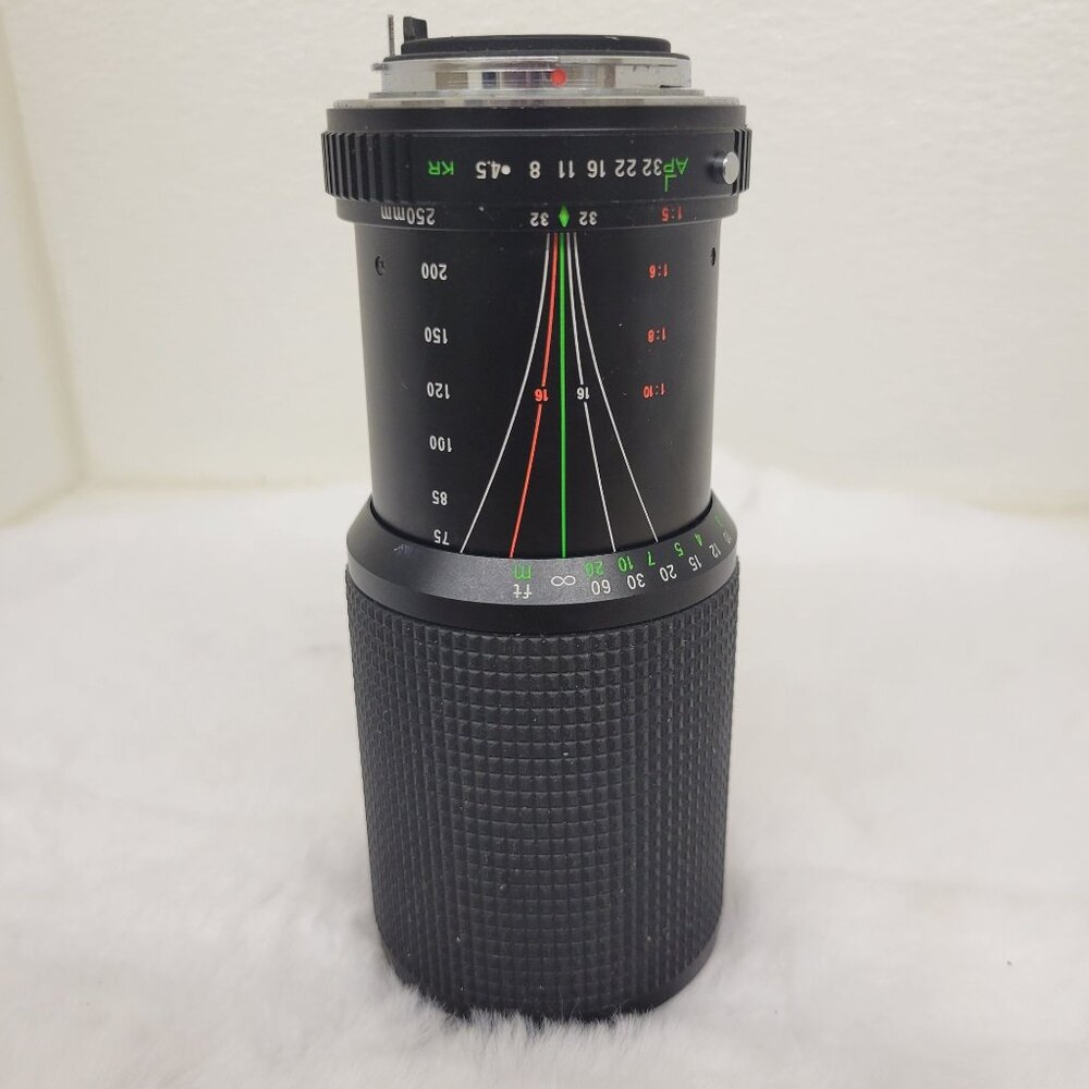 Sakar Mc Auto 200 m/macro 75/250 mm Camera Lens without Case (Untested)